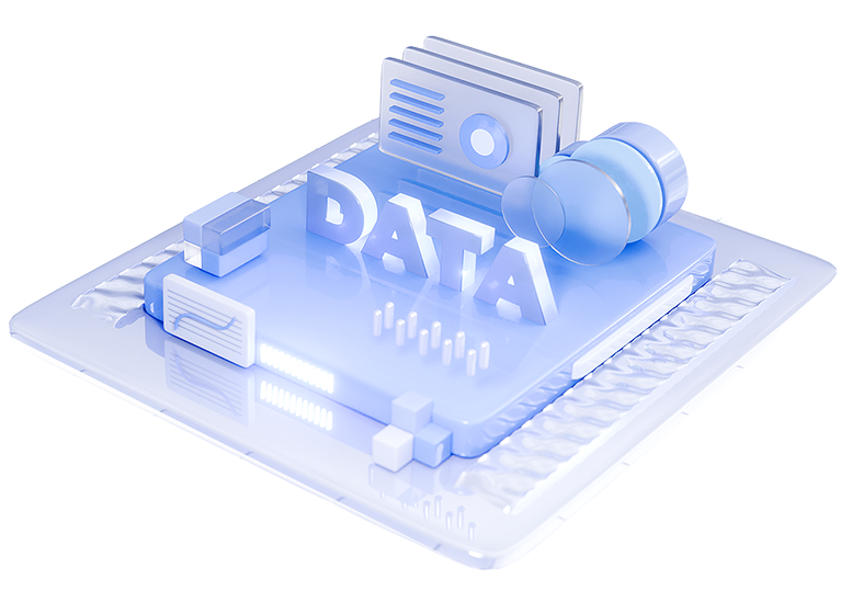 Illustration données et infrastructure digitale