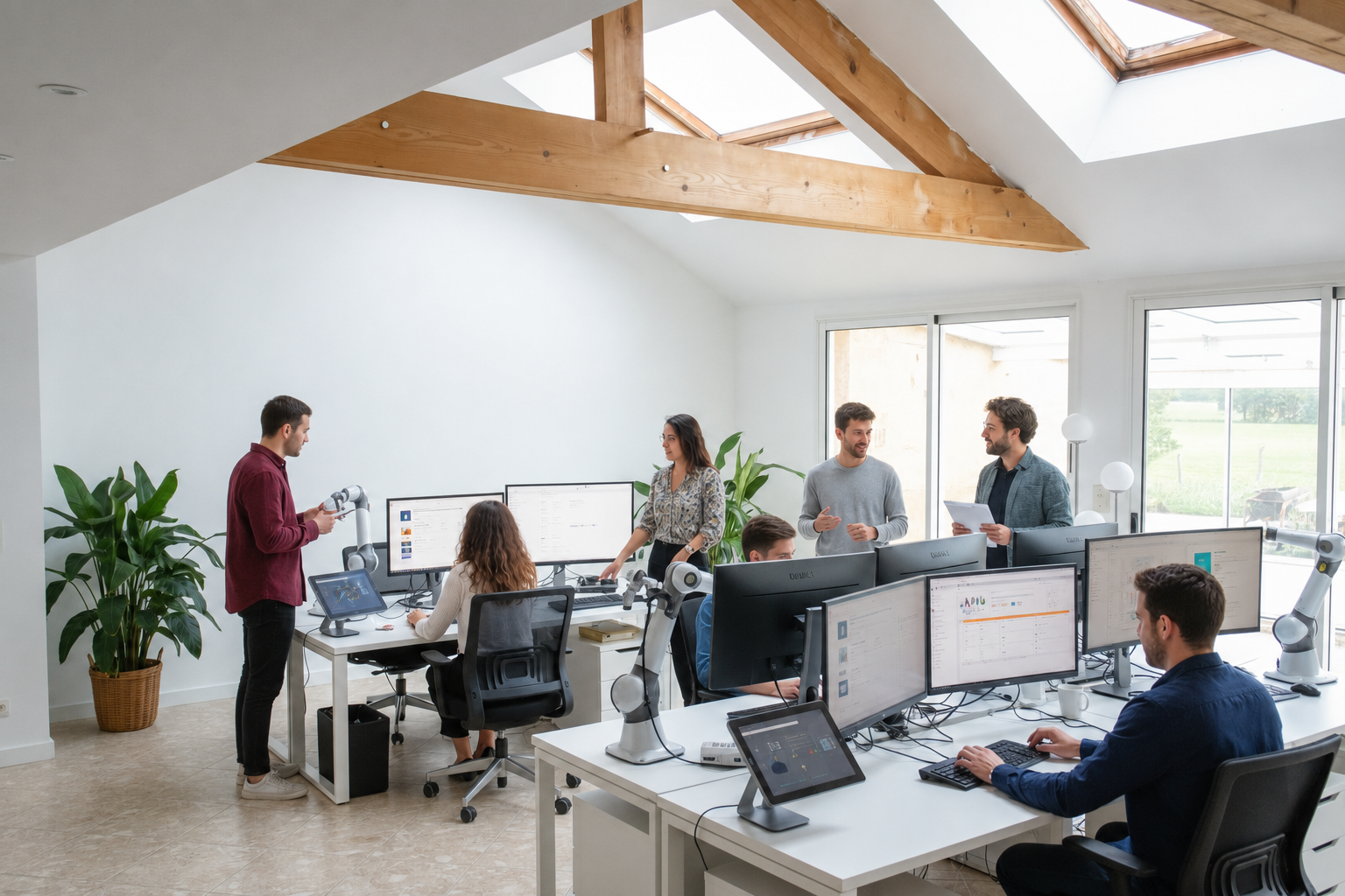 L'équipe de développement web
